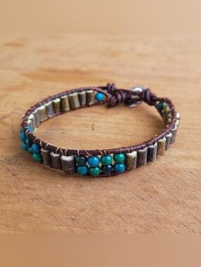 Unity Leather Cord Bracelet